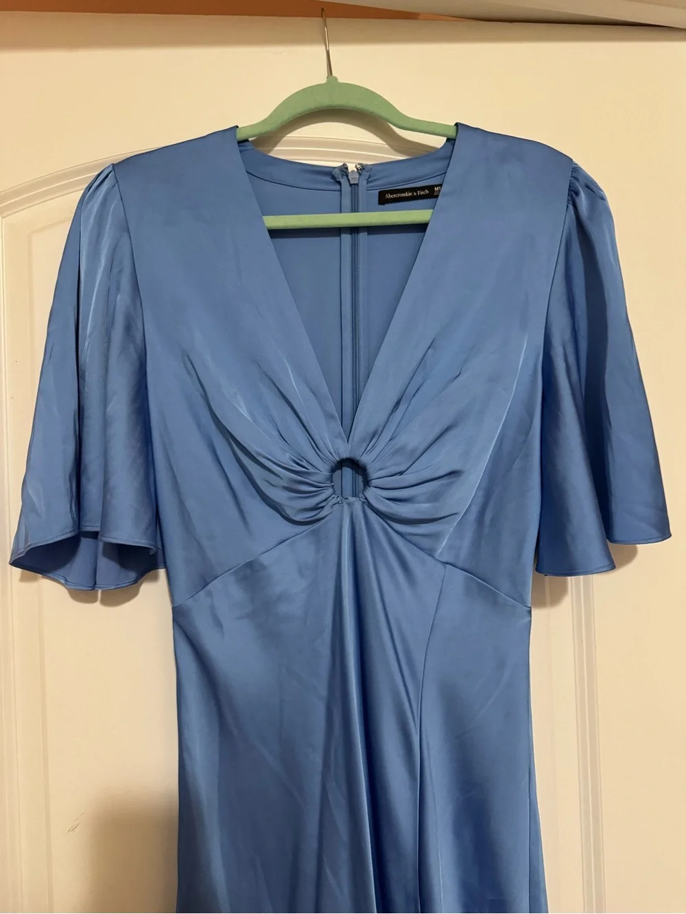 Abercrombie & Fitch French Blue O-ring Maxi Dress- Tall